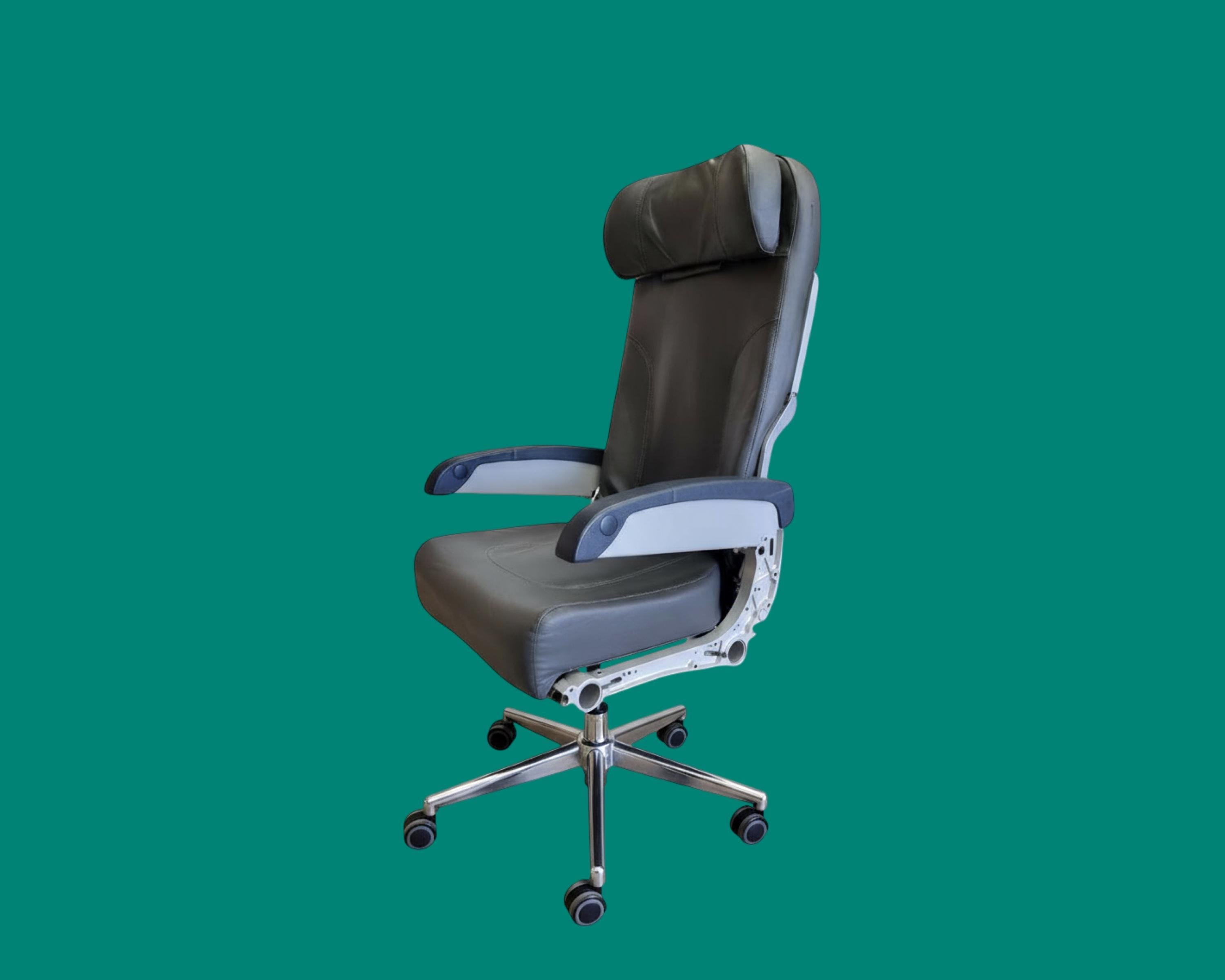 Aer Lingus Airbus EI-CVB A320 Seat Upcycled Office Desk Chair Airbus boeing