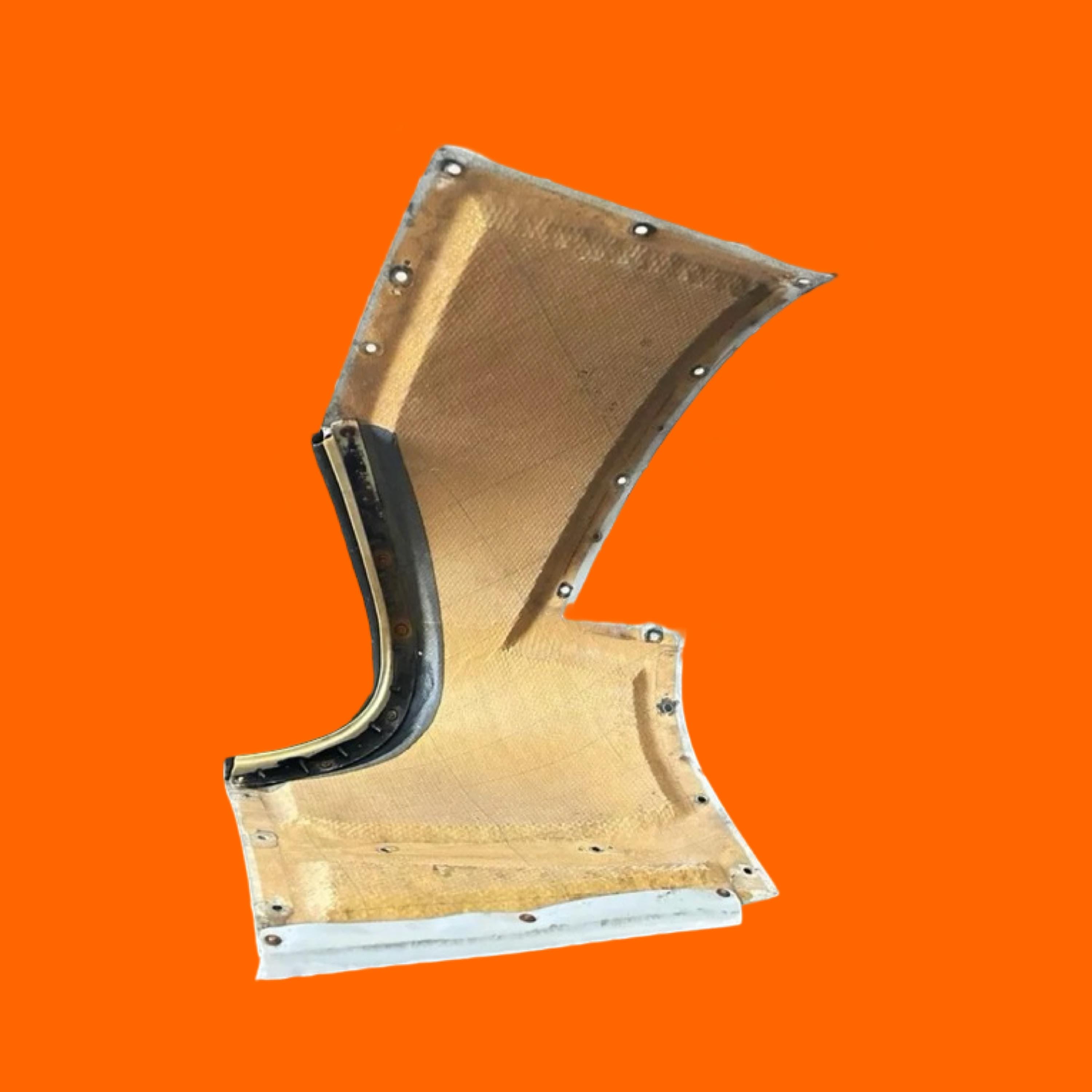 Easyjet Airways Wing Plyon Access Panel Engineer Airbus A319 A320 Wingtip Home Part Airline Plane Box Atlas Storage Side Table Handmade Rare
