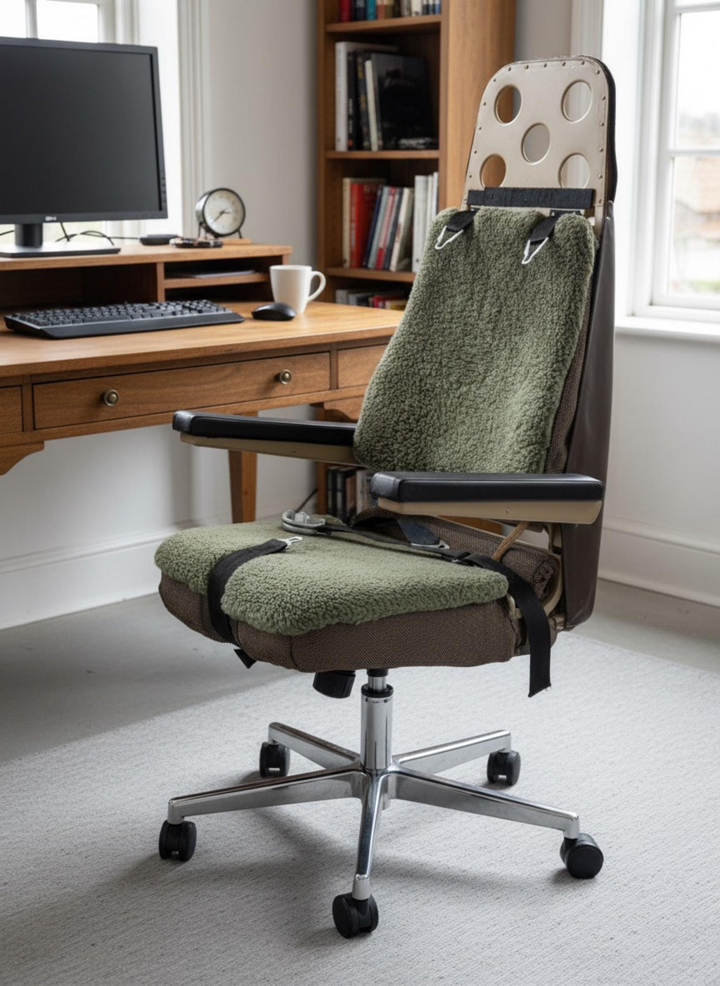 Jet2 Boeing 757 G-LSAB Jumpseat observer Pilot Seat Desk Chair Airline Aviation Upcycle Boeing Plane Aviator Raf manchester power