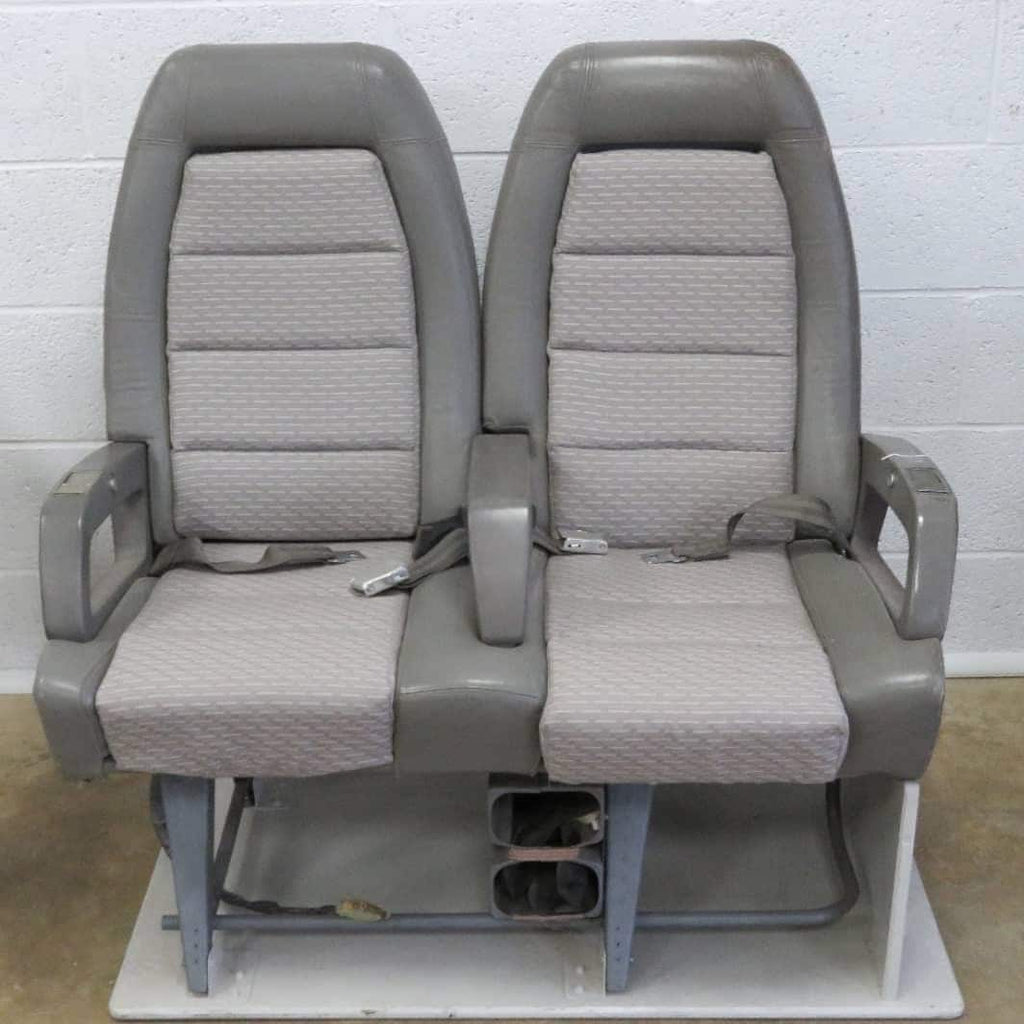 British Airways Concorde Double Leather Seat G-BOAA