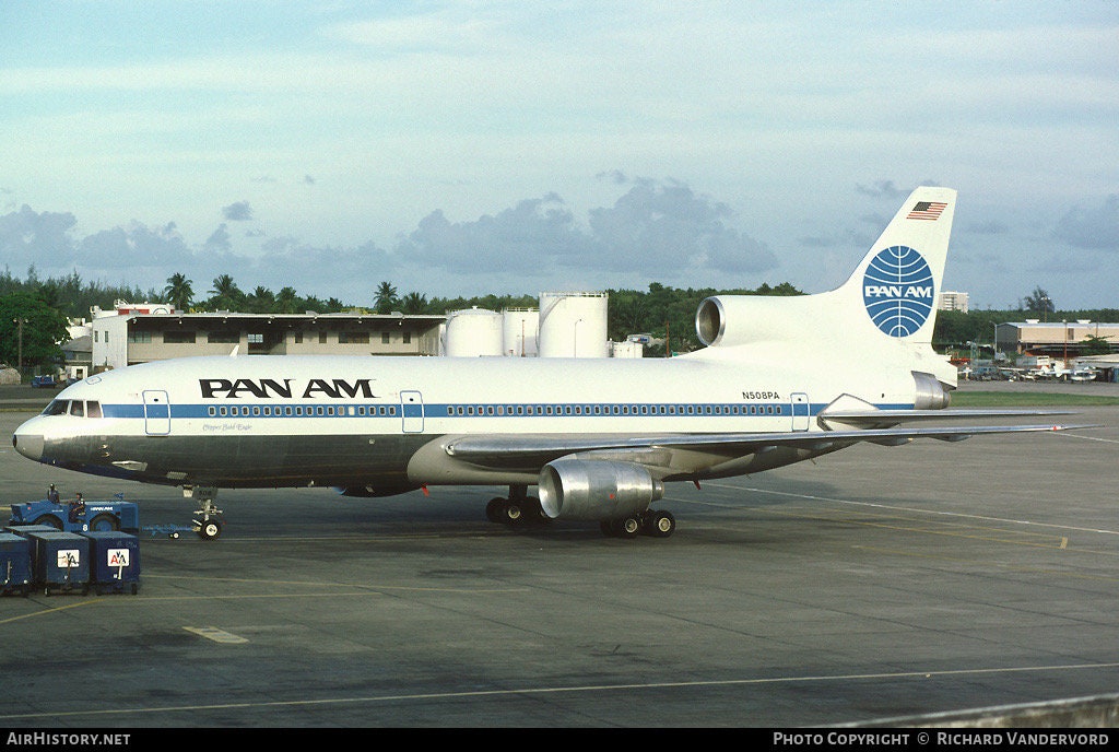 PAN AM N508PA Lockheed L-1011 Tristar Window Fuselage Cut Airline Aviation Upcycle Boeing Plane Aviator