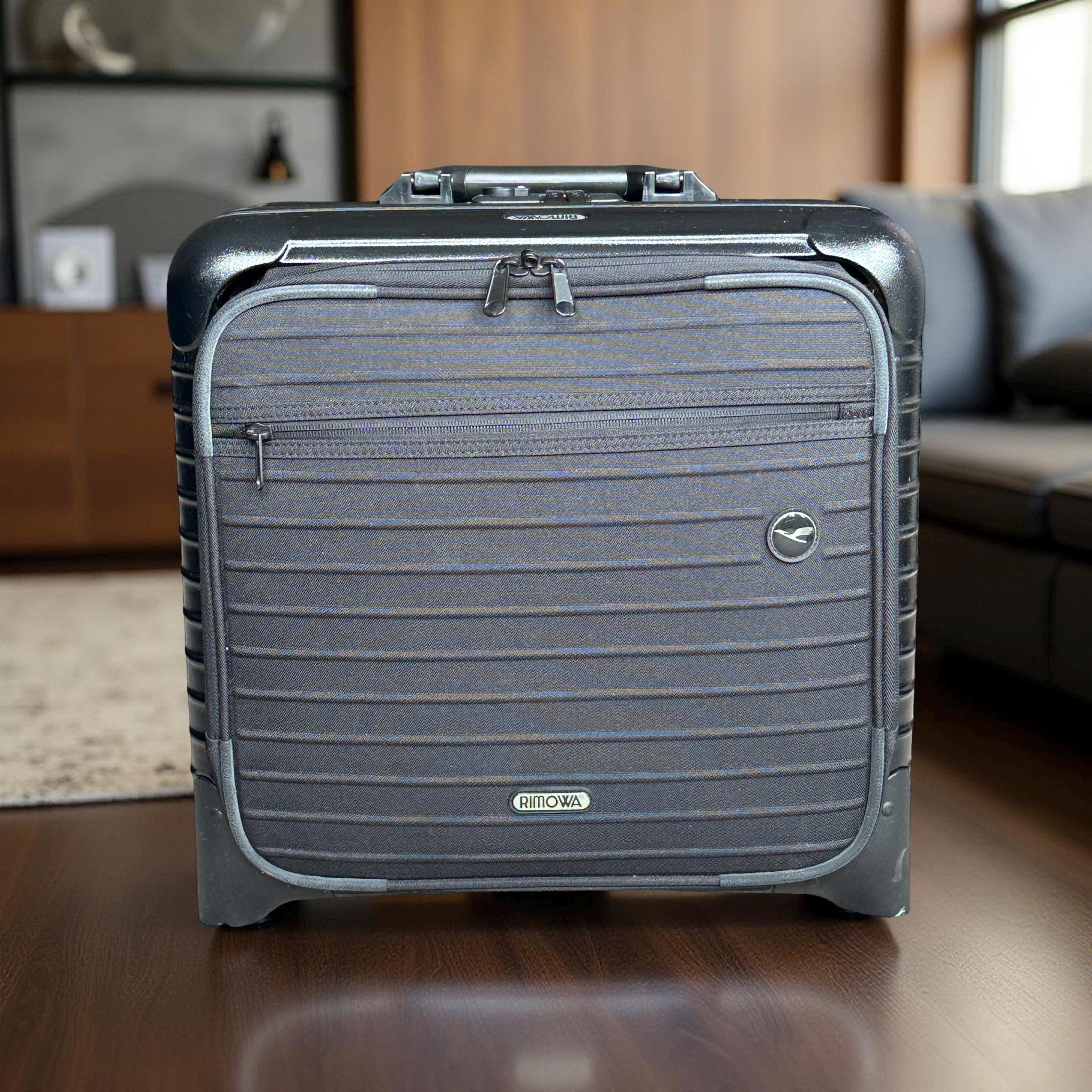 Rimowa x Lufthansa Collab Collaboration Bolero 23L - Cabin Brief Carry-on Made in Germany Wheeler Business Suitcase