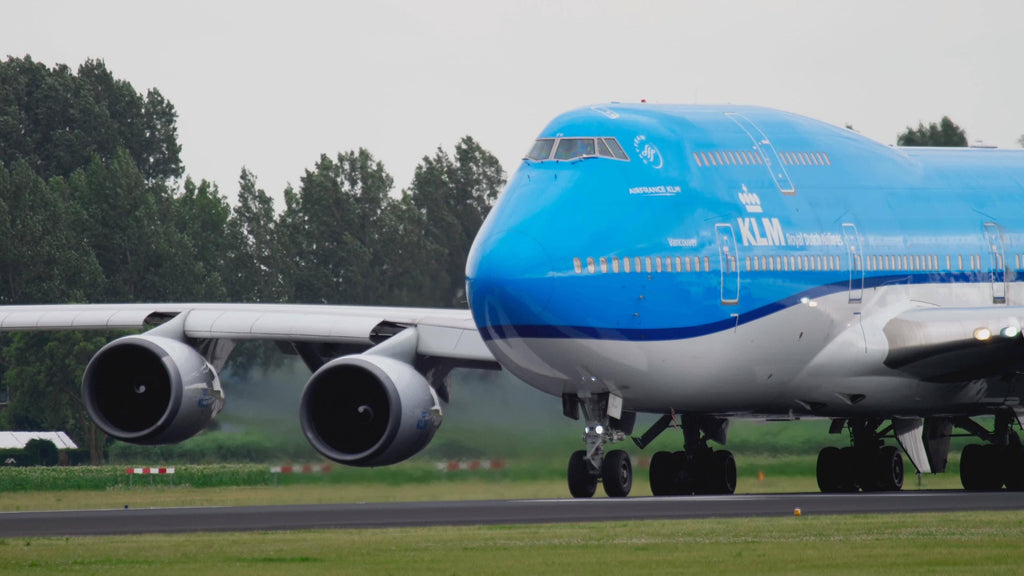 KLM Royal Dutch Airlines PH-BFV Boeing 747 Window fuselage Cut Coffee Table Airline Aviation Upcycle Gift Plane Aircraft Vq-Bwm