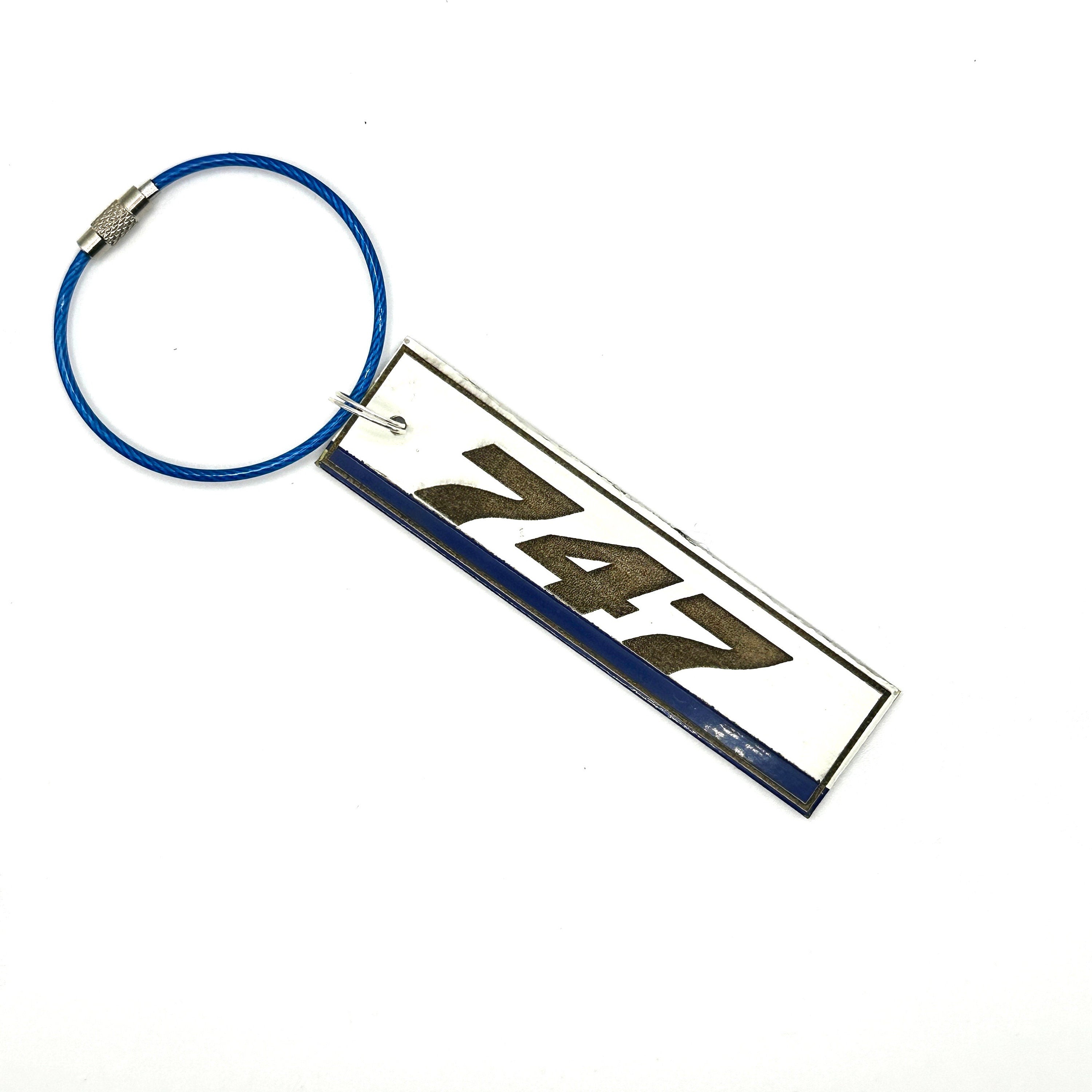 British Airways Iconic Boeing 747 G-CIVO Fuselage  Luggage Tag Keychain Keyring  Collectible Airbus Concorde Pilot gift cabin crew IFM Csm