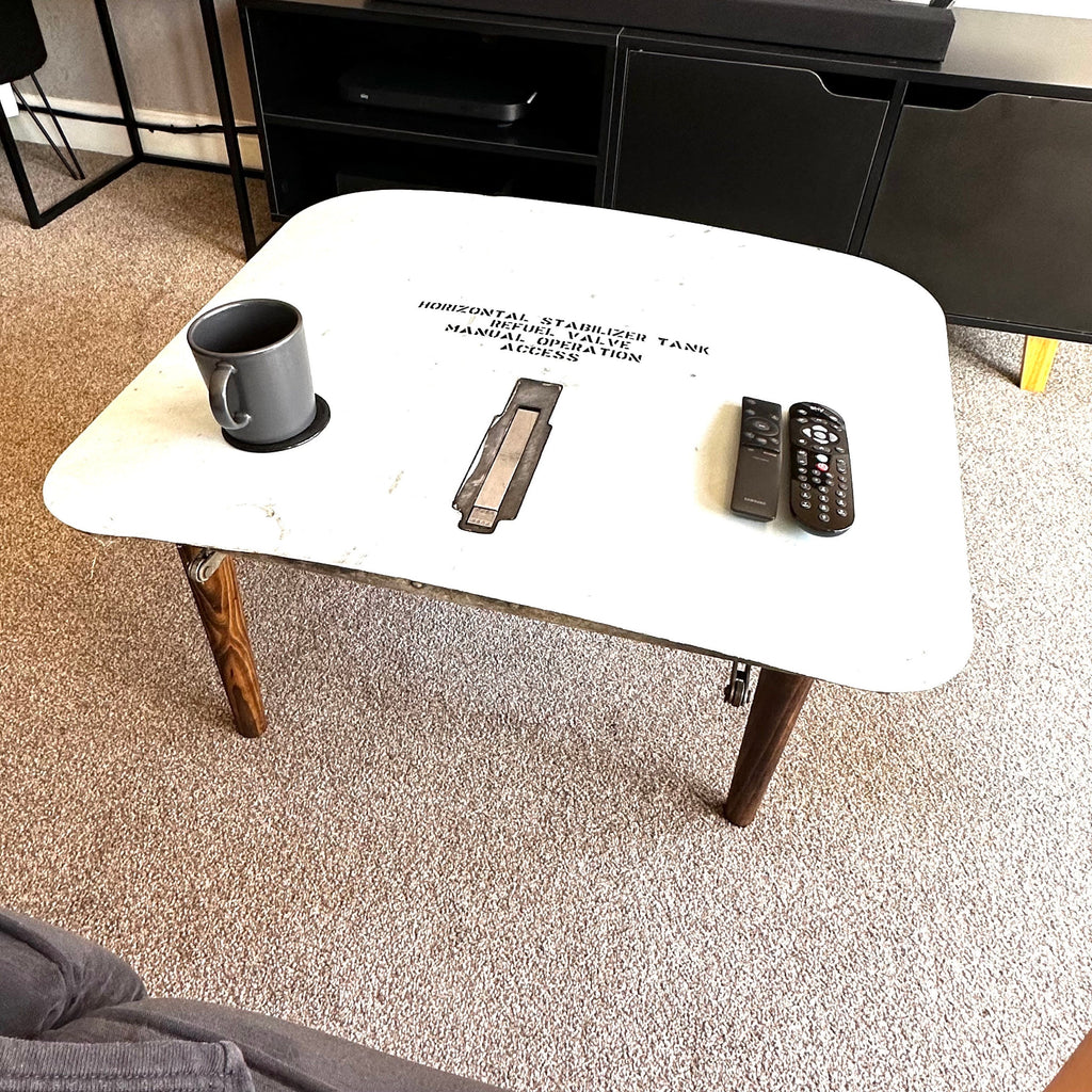 British Airways G-CIVF Boeing 747 Tail Stab Bay Access Door Coffee Table Speedbird Airline Plane Box Atlas rare Handmade