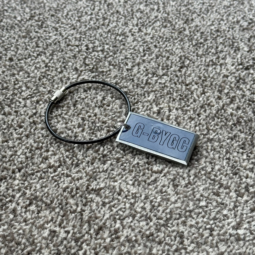 British Airways Boeing 747 G-BYGC Reg Fuselage Cut Luggage Tag Keychain Keyring Plaque  Collectible Airbus memorabilia Pilot gift engraved