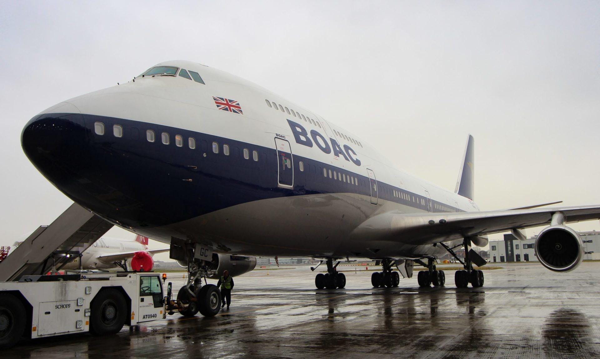 British Airways Boeing 747 G-BYGC BOAC Fuselage Rib Unique Aviation Gift Aircraft Collectible Pilot Gift Plane Lover Gift Upcycled Aircraft