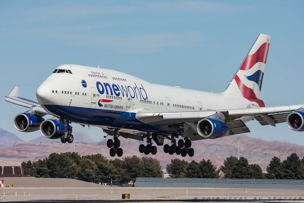 British Airways G-CIVL Boeing 747 Engine Pylon Forward Fairing Airline Aviation Upcycle Boeing Gift Plane Aircraft Aviator
