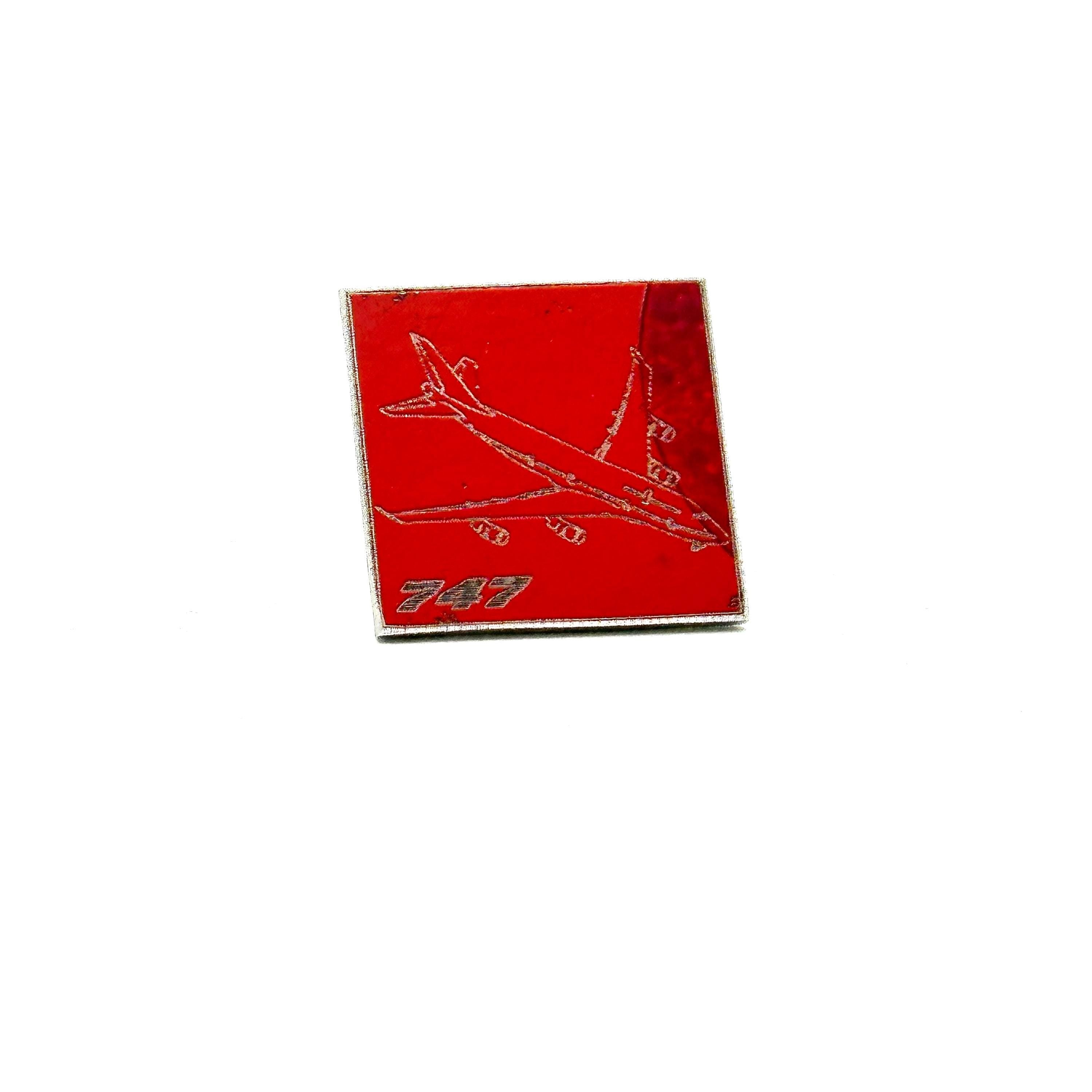 Real Fuselage Skin British Airways Boeing 747 G-CIVM Tail Cut Pin Badge Collectible Airbus memorabilia Pilot gift engraved Desk Clothing