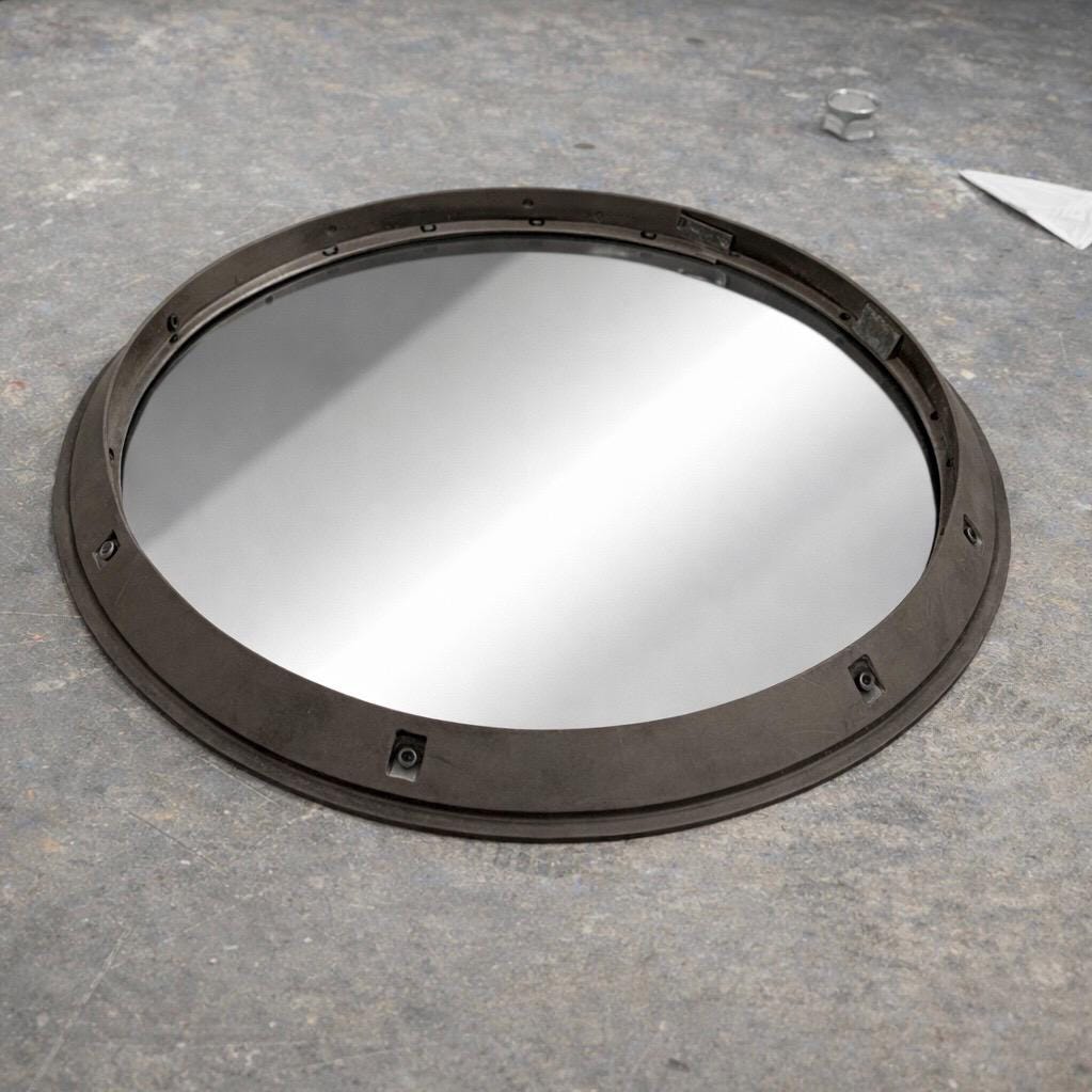 British Airways G-CIVO Boeing 747 Rolls Royce RB211 Jet Engine Spinner Housing Wall Mirror  irline Aviation Upcycle Plane Aircraft Aviator