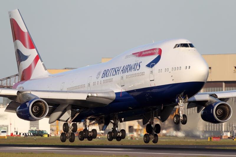 British Airways  G-CIVL Boeing 747 Window fuselage Cut Airline Aviation Upcycle Boeing Gift Plane Aircraft Aviator