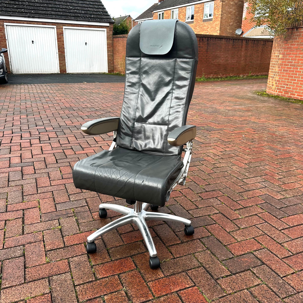 Iberia Economy Upcycled Recaro Office Desk Chair Speedbird concorde