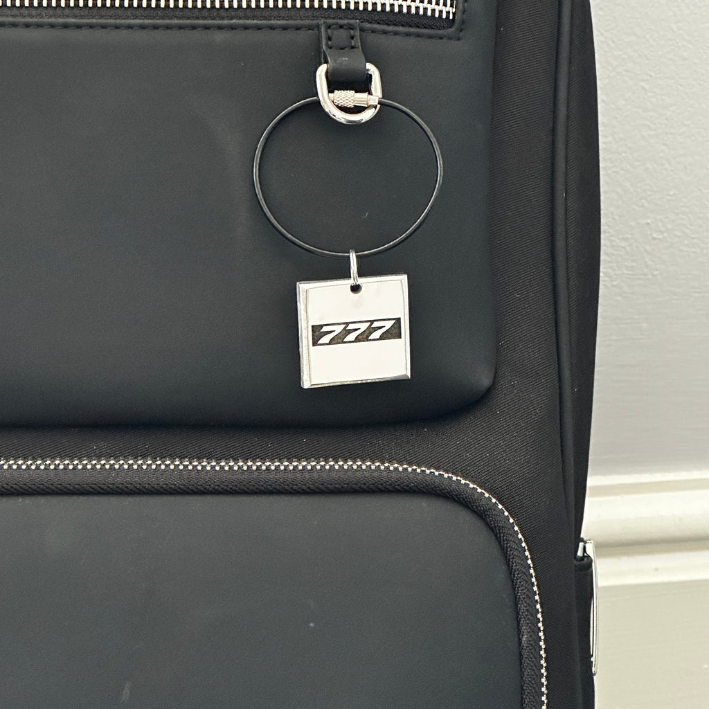 British Airways Boeing 777 G-ZZZA Fuselage Cut Keychain Keyring Plaque  Collectible Airbus memorabilia Pilot gift engraved
