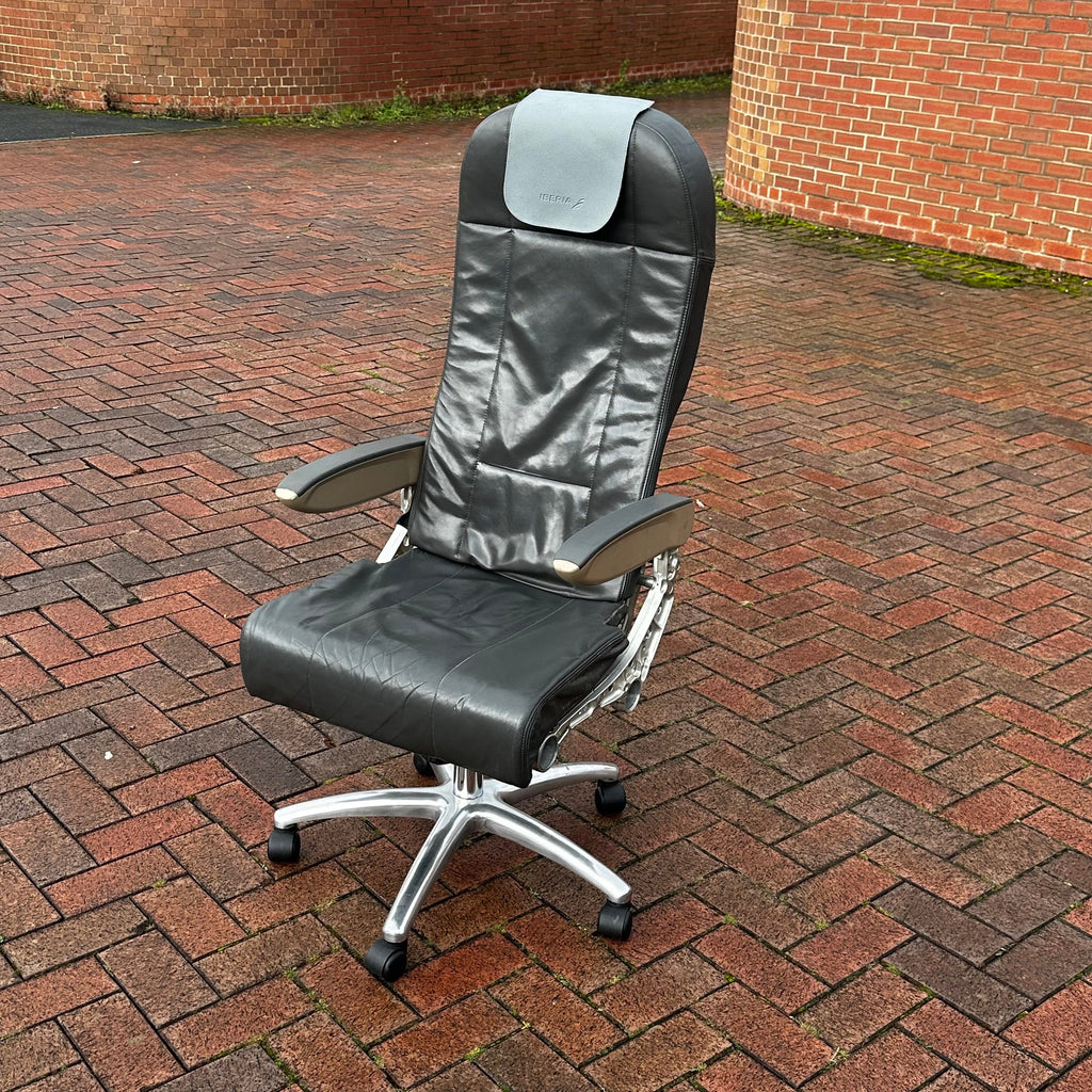 Iberia Economy Upcycled Recaro Office Desk Chair Speedbird concorde