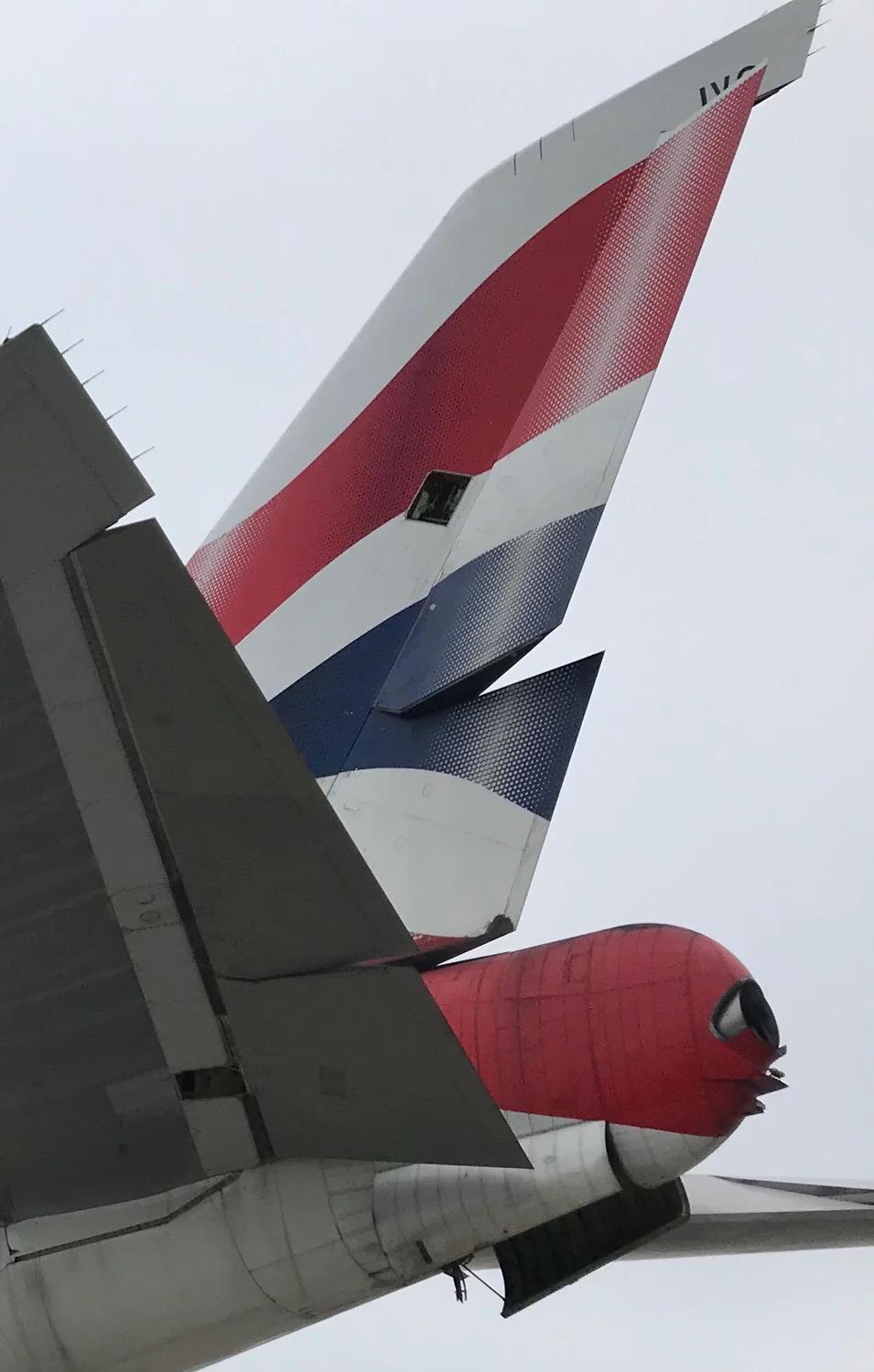 British Airways G-CIVO Boeing 747 Ornament Fuselage Rib Spar Paperweight adour boeing airbus pilot aviator frame christmas present