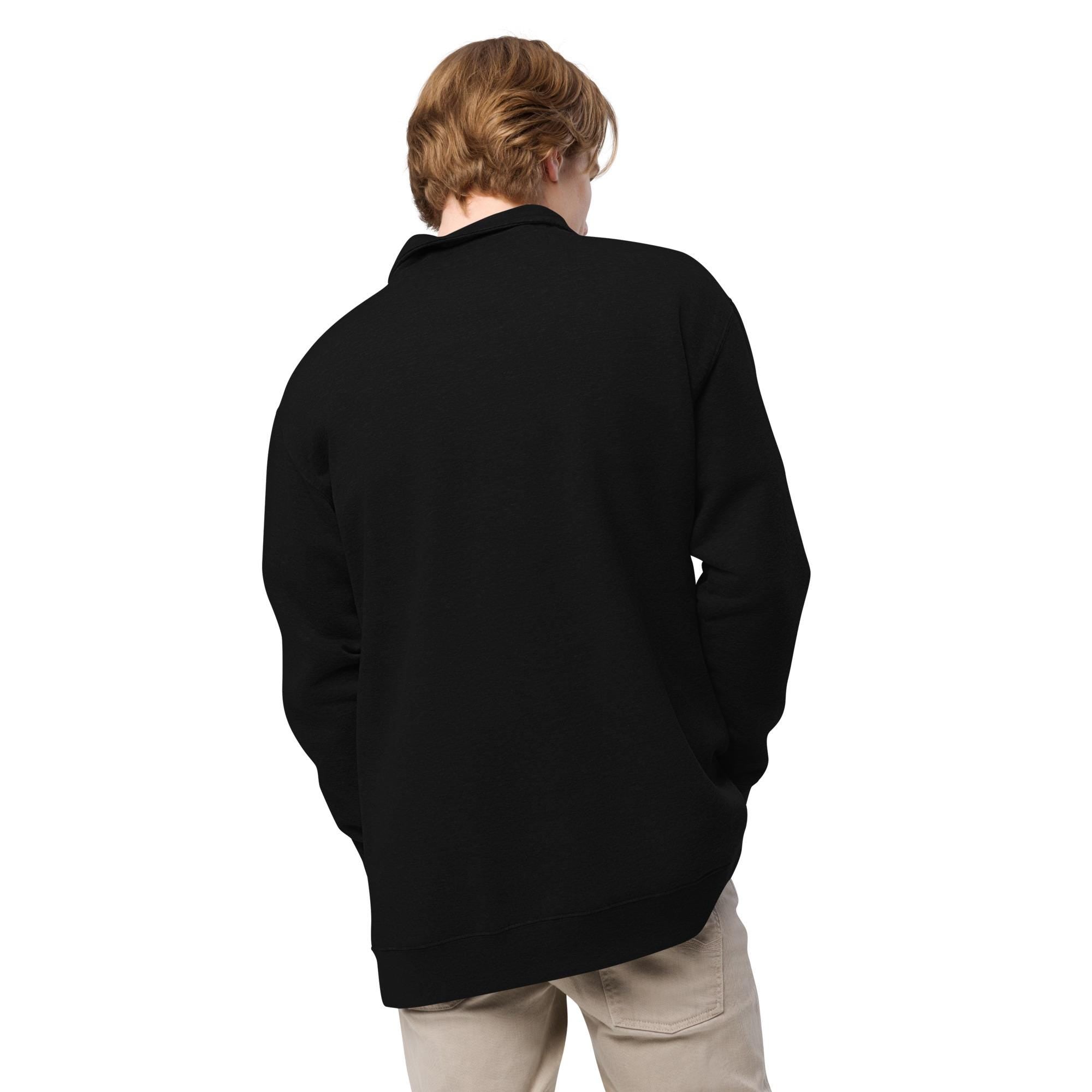 The Concorde Aviator Half-Zip Pullover - Supersonic Jet Embroidered Sweatshirt | Aviation Lover Apparel