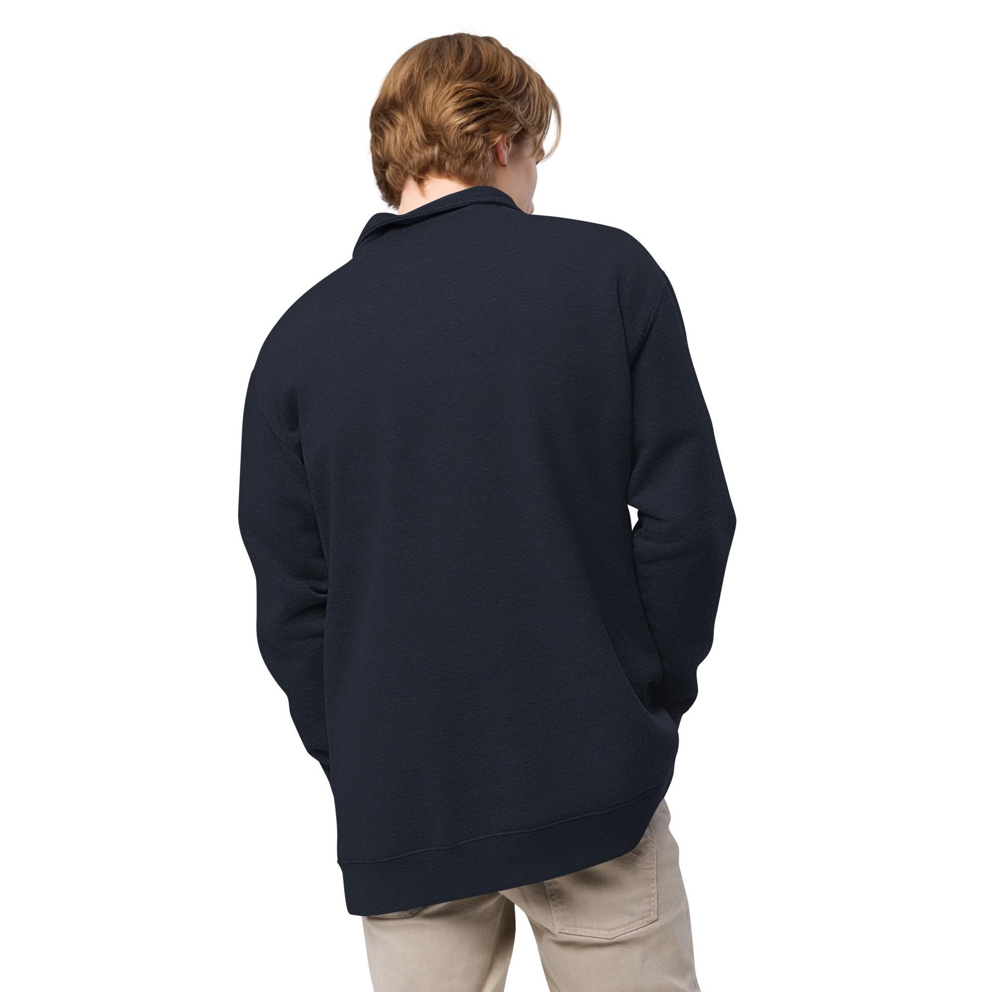 The Concorde Aviator Half-Zip Pullover - Supersonic Jet Embroidered Sweatshirt | Aviation Lover Apparel