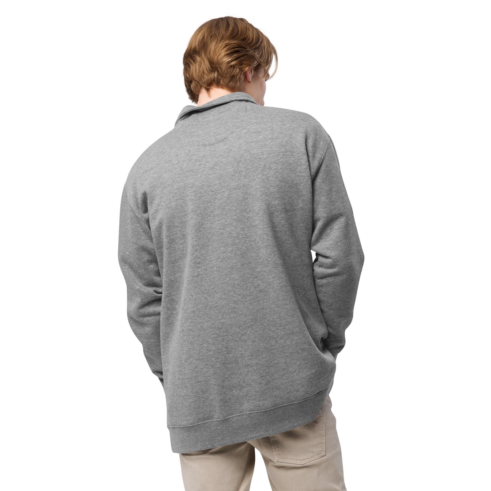 The Concorde Aviator Half-Zip Pullover - Supersonic Jet Embroidered Sweatshirt | Aviation Lover Apparel