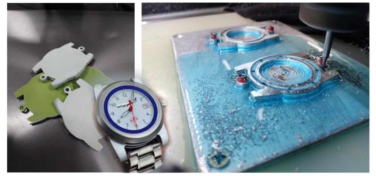 The Made From British Airways BOAC G/BYGC Boeing 747 Upcycled Watch Mechanical Hand Made Aviation Creation Fuselage Skin Retro Livery Iconic