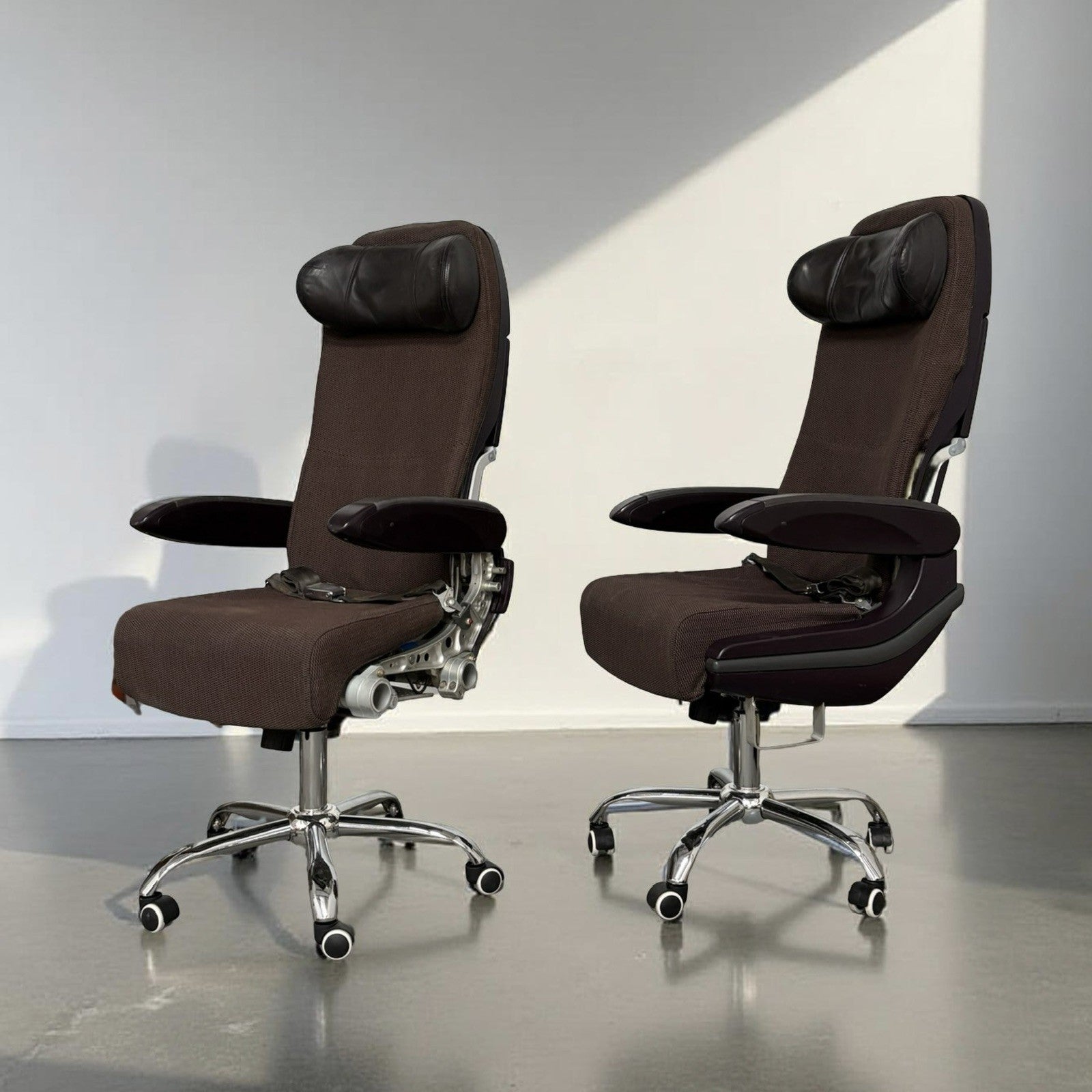 Virgin Atlantic Boeing 747 G-VXLG Upcycled Office Chair Jumbo Economy Aviation