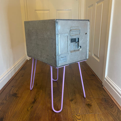 Monarch Airlines Galley Box Airways Plane Box Atlas Storage Side Table Handmade Very Rare