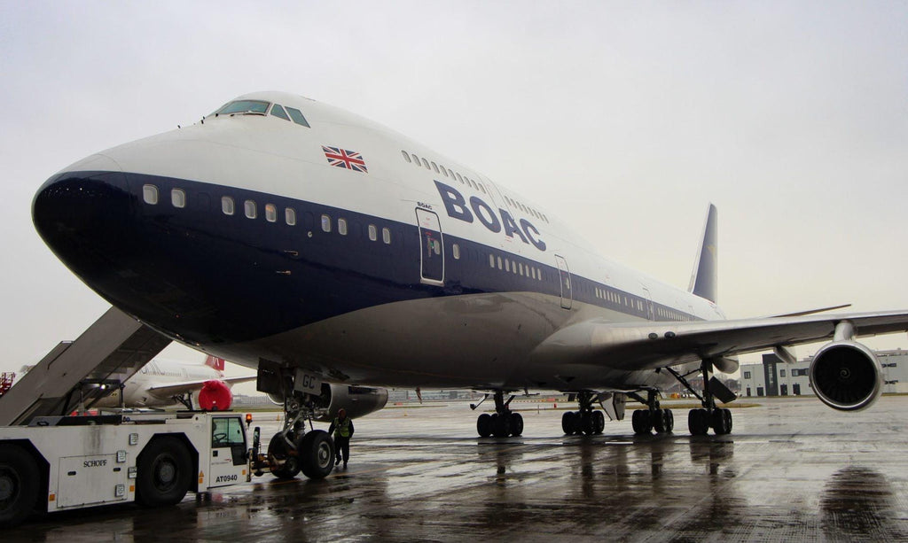 British Airways Boeing 747 G-BYGC BOAC Fuselage Rib Unique Aviation Gift Aircraft Collectible Pilot Gift Plane Lover Gift Upcycled Aircraft