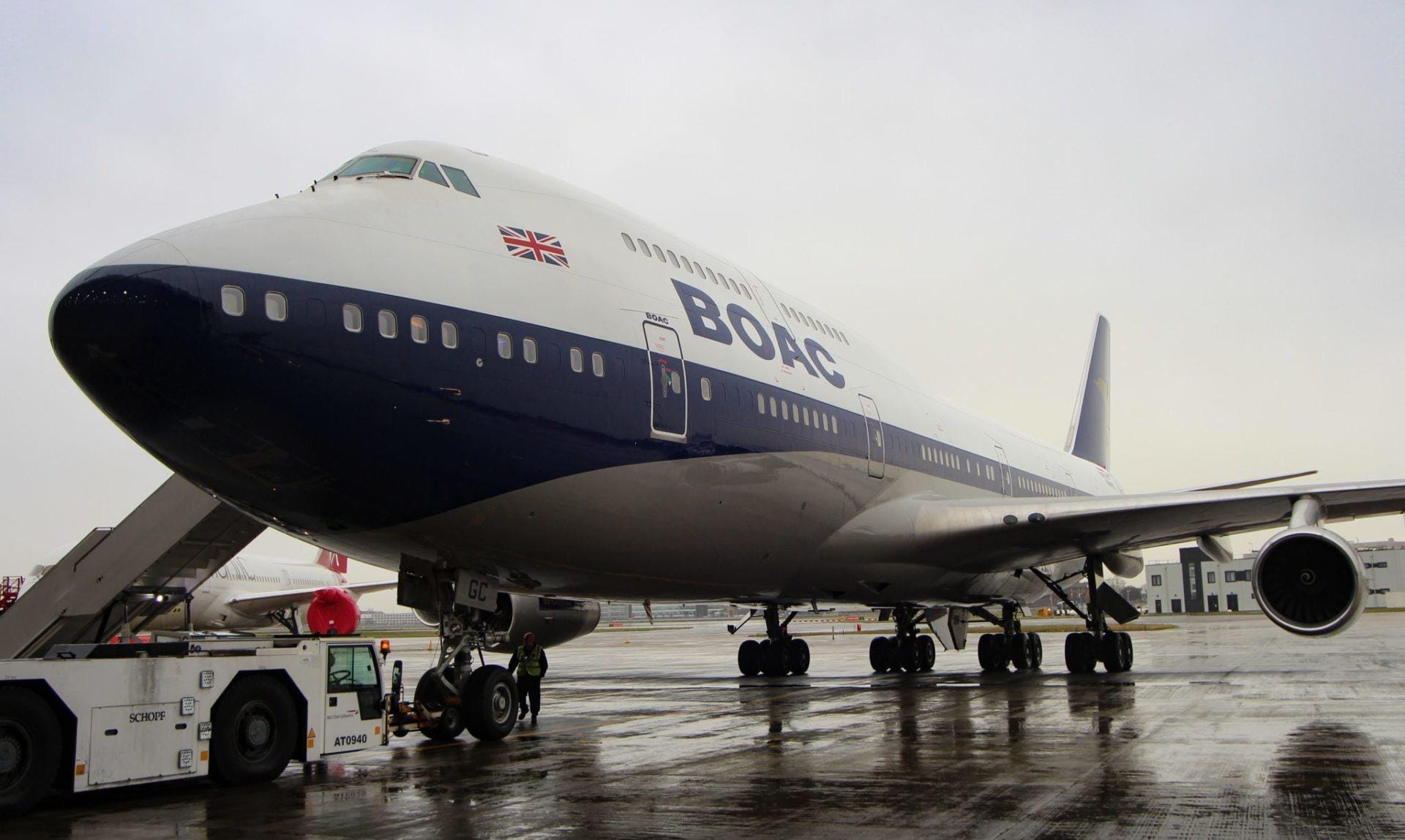 British Airways Boeing 747 G-BYGC BOAC Fuselage Rib Unique Aviation Gift Aircraft Collectible Pilot Gift Plane Lover Gift Upcycled Aircraft