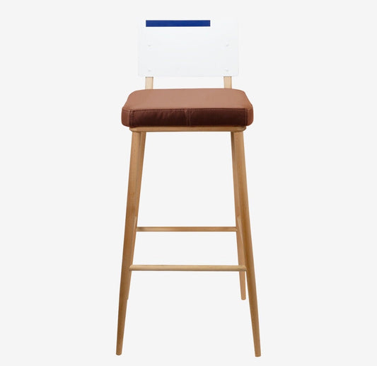 British Airways Airbus A320 G-MIDY Upcycled Bar Stool Chair fuselage Skin Cut Airline Aviation  Boeing Gift Plane Aircraft Aviator BMI Baby