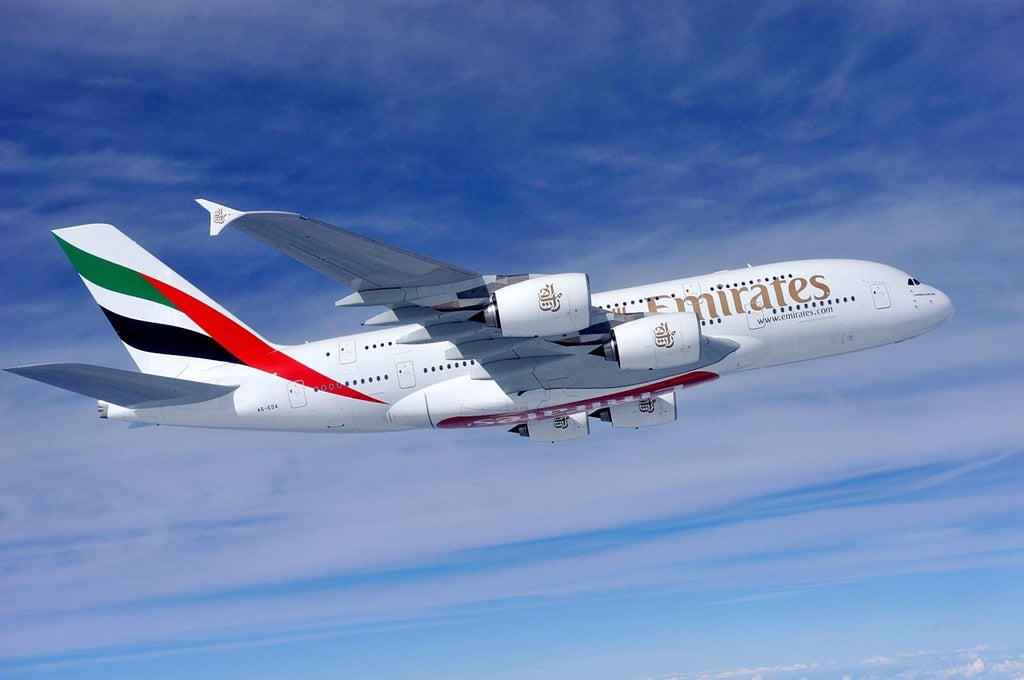 Emirates Airbus A380 A6-EDA Window Blind Airline Aviation Upcycle Boeing Gift Plane Aircraft Aviator First A380-800 Business First
