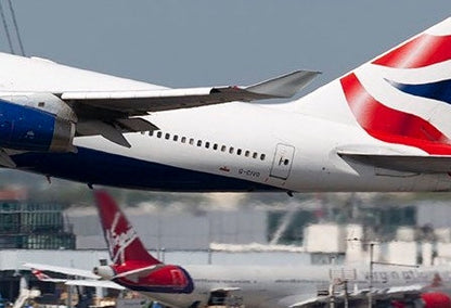 British Airways G-CIVO Boeing 747 Royal Mail Logo fuselage Cut Airline Aviation Upcycle Boeing Gift Plane Aircraft Aviator