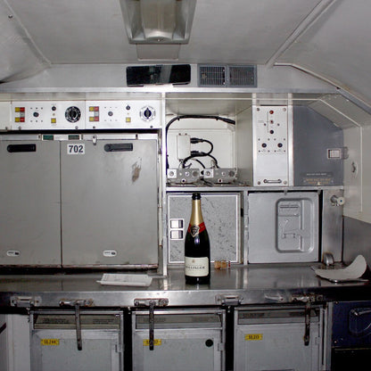 British Airways Concorde G-BOAC Galley Box Meal Cart Airline Speedbird Plane Box Atlas Storage Side Table Handmade Very Rare