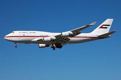 Boeing 747 Firefighting Suit | Rare Aviation Collectible | BBJ Conversion |  N28551 Jet asiana Unique 747 Aircraft Memorabilia A6-UAE