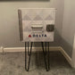 Delta American Airlines Galley Box Airline Plane Box Atlas Storage Side Table Handmade