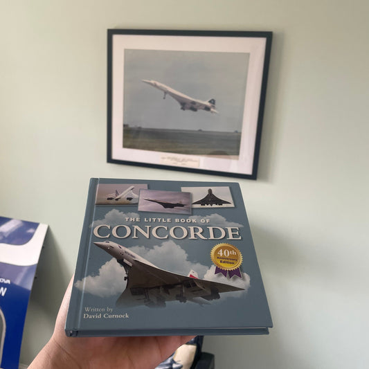 The Little Book Of Concorde Hardback Book British Airways Concorde Super Guppy Training Rare Boeing Collectible Airbus memorabilia retro