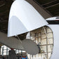 De Havilland Canada DHC-8 Dash 8 Radome Nose Cone Upcycled Egg Chair