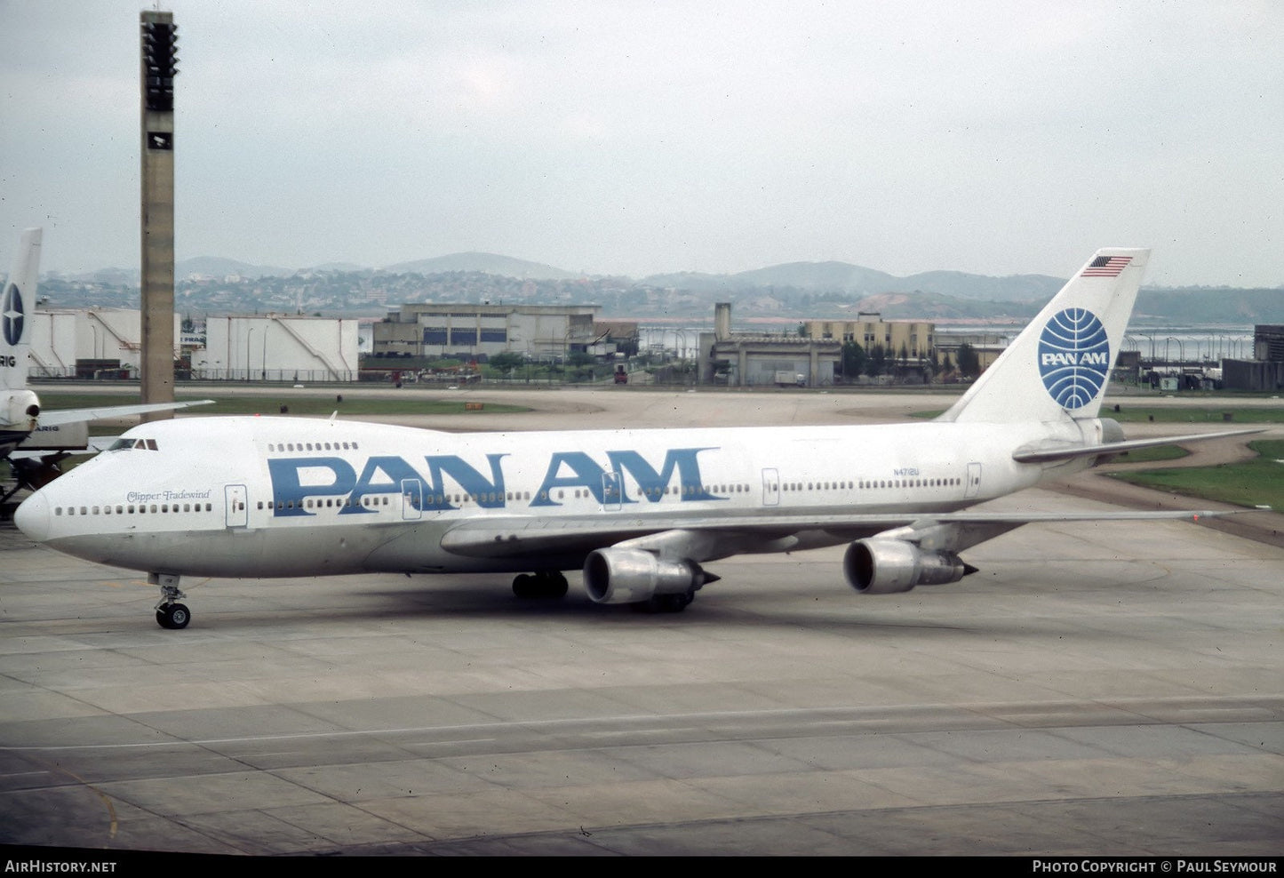 Panam Pan American Clipper Tradewind Boeing 747 N4712U Framed Skin Cut Plaque Rare Collectible Airbus memorabilia