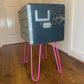 First Choice Airways Galley Box Airline Plane Box Atlas Storage Side Table Handmade Very Rare