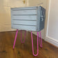 First Choice Airways Galley Box Airline Plane Box Atlas Storage Side Table Handmade Very Rare